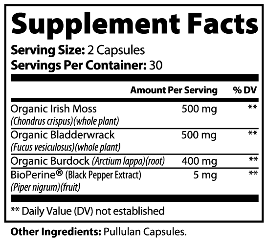 Sea Moss Supplement