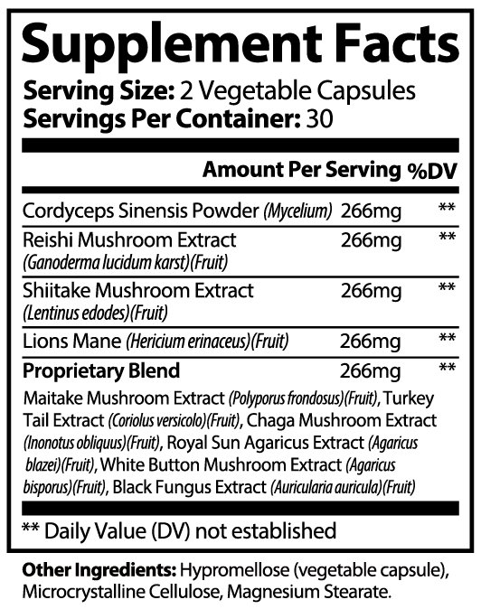 Mushroom Complex Blend