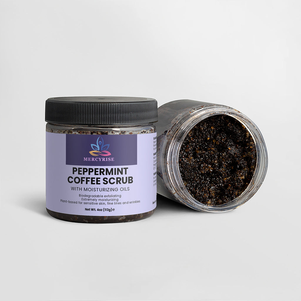 Peppermint Coffee Scrub