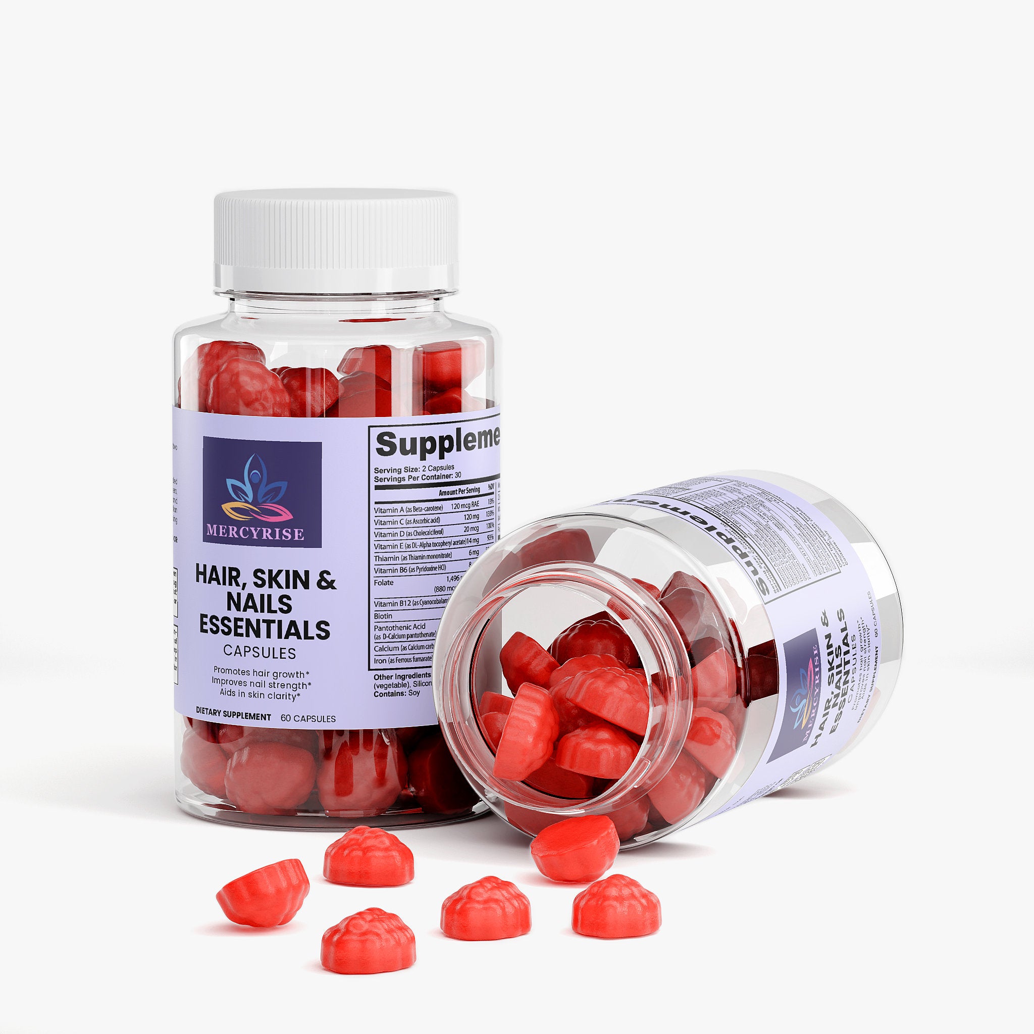 Hair Skin and Nails Daily Vitamins