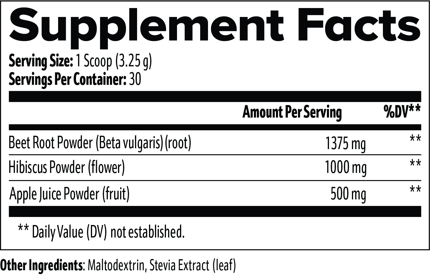 Beetroot Extract Supplement